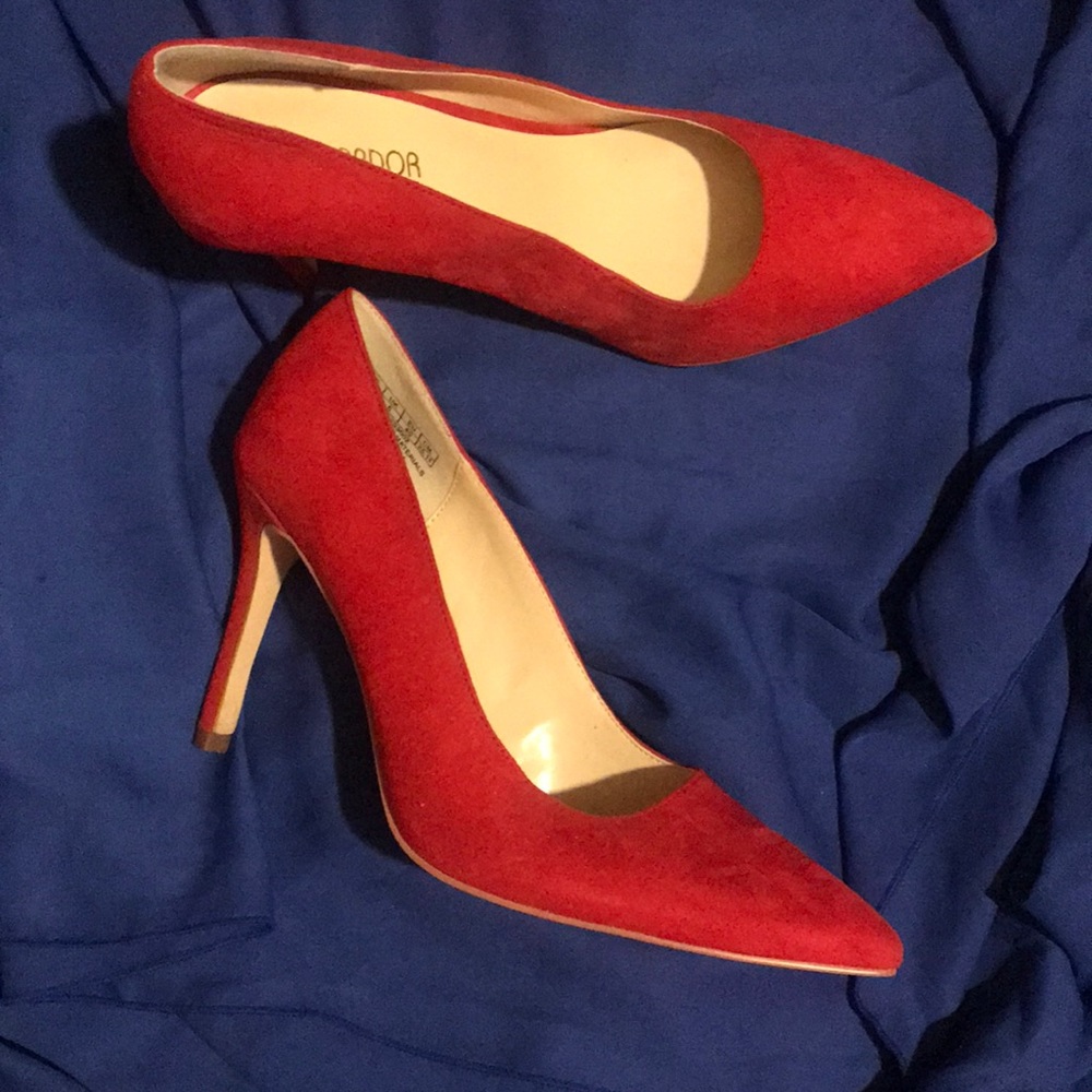 Red high heels